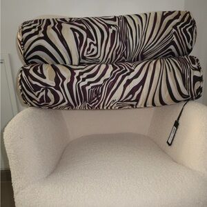 2 Vintage Versace Pillows